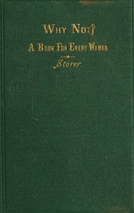 Cover of Why not? A book for every woman