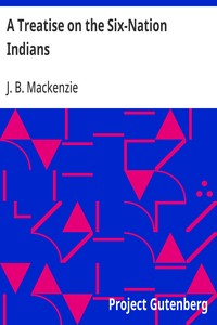 Cover of A Treatise on the Six-Nation Indians