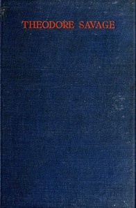 Cover of Theodore Savage: A Story of the Past or the Future