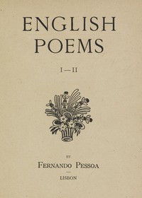 Cover of English Poems, Volume 01 (of 2)