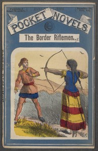 Cover of The Border Riflemen; or, The Forest Fiend. A Romance of the Black-Hawk Uprising