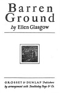 Cover of Barren Ground