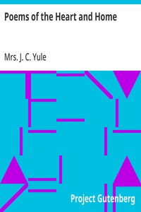 Cover of Poems of the Heart and Home