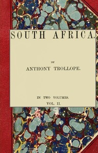 Cover of South Africa, vol. II.