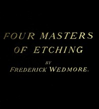 Cover of Four Masters of Etching