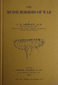 Cover of The Minor Horrors of War