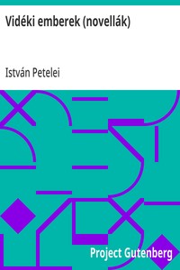 Cover of Vidéki emberek (novellák)