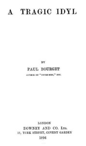 Cover of A Tragic Idyl