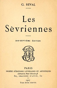 Cover of Les Sèvriennes