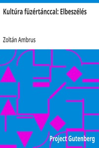 Cover of Kultúra füzértánccal: Elbeszélés