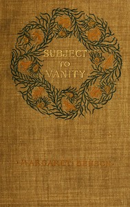 Cover of Subject to Vanity