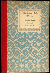 Cover of "Gentlemen prefer blondes" : $b The illuminating diary of a professional lady