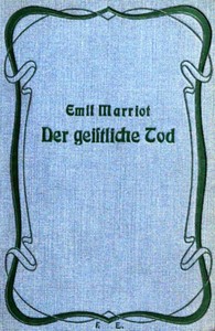 Cover of Der geistliche Tod: Roman. Zehnte Auflage.