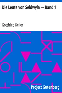 Cover of Die Leute von Seldwyla — Band 1