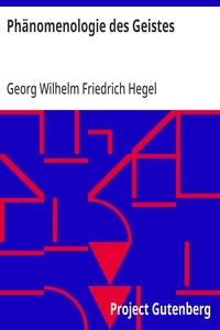 Cover of Phänomenologie des Geistes