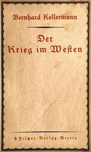 Cover of Der Krieg im Westen