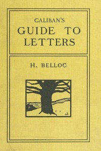 Cover of The Aftermath; Or, Gleanings from a Busy Life Called upon the outer cover, for purposes of sale, Caliban's Guide to Letters