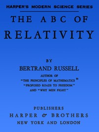 Cover of The A B C of Relativity