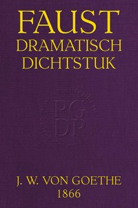 Cover of Faust: Dramatisch dichtstuk van Goethe [deel 1]