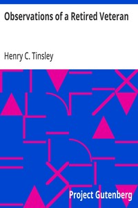 Cover of Observations of a Retired Veteran
