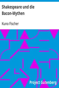 Cover of Shakespeare und die Bacon-Mythen
