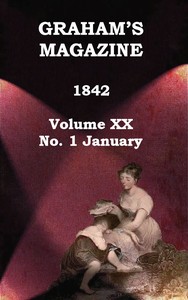 Cover of Graham's Magazine, Vol. XX, No. 1, January 1842