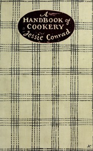 Cover of A Handbook of Cookery for a Small House
