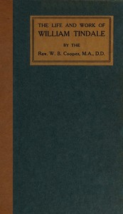 Cover of The Life and Work of William Tindale
