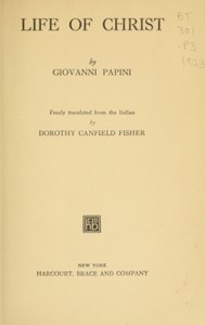 Cover of Life of Christ