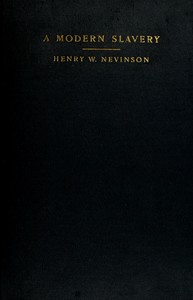 Cover of A Modern Slavery