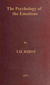 Cover of The Psychology of the Emotions