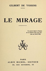 Cover of Le Mirage