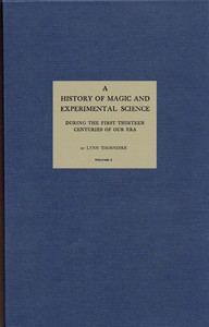 Cover of A History of Magic and Experimental Science, Volume 1 (of 2) During the First Thirteen Centuries of Our Era