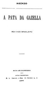 Cover of A Pata da Gazella: romance brasileiro.
