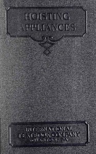 Cover of Hoisting Appliances