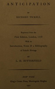 Cover of Anticipation