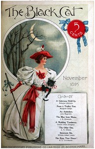 Cover of The Black Cat (Vol. I, No. 2, November 1895)