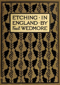 Cover of Etching in England With 50 illustrations.