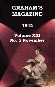 Cover of Graham's Magazine, Vol. XXI, No. 5, November 1842