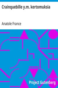 Cover of Crainquebille y.m. kertomuksia