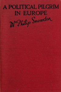 Cover of A political pilgrim in Europe