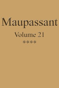 Cover of Œuvres complètes de Guy de Maupassant - volume 21