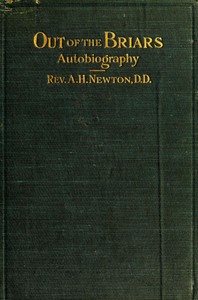 Cover of Out of the Briars An Autobiography and Sketch of the Twenty-ninth Regiment Connecticut Volunteers