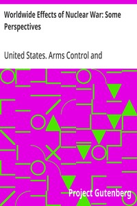 Cover of Worldwide Effects of Nuclear War: Some Perspectives