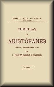 Cover of Comedias, tomo 1 de 3 : $b Los Acarnienses, los Caballeros, las Nubes