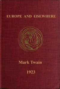 Cover of Europe and elsewhere