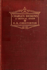 Cover of Charles Dickens: A critical study