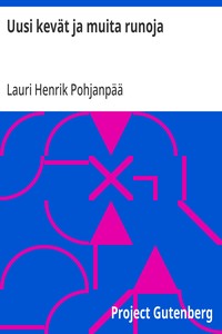 Cover of Uusi kevät ja muita runoja