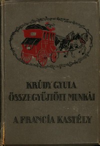 Cover of Francia kastély: Regény