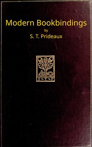 Cover of Modern bookbindings: Their design and decoration